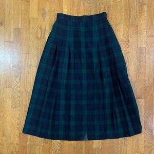 Brooks Brothers vintage Plaid Maxi Skirt